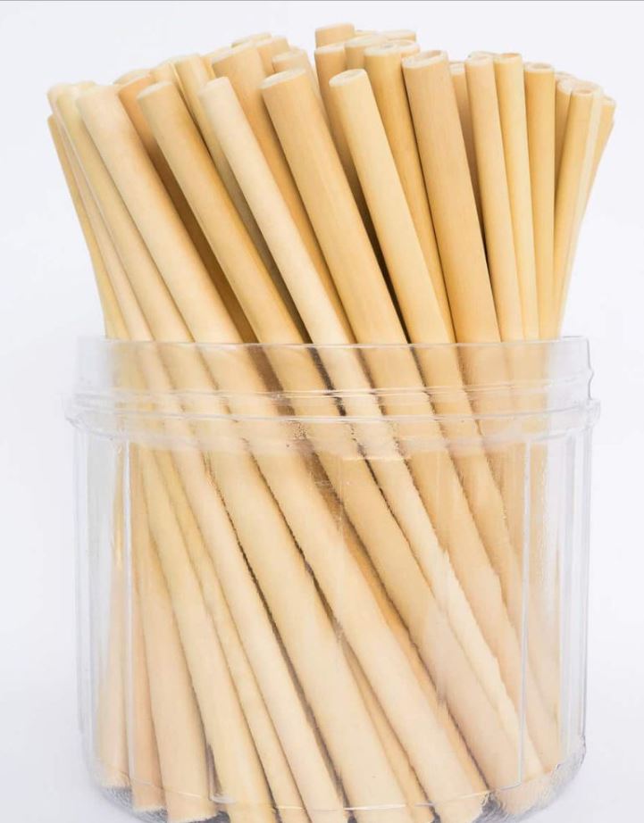 Drinking Bamboo Straw